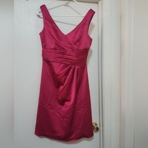 David’s Bridal Sleeveless Pink Dress